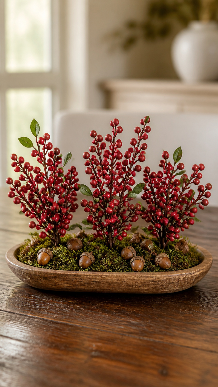 Berry Sprig Centerpiece