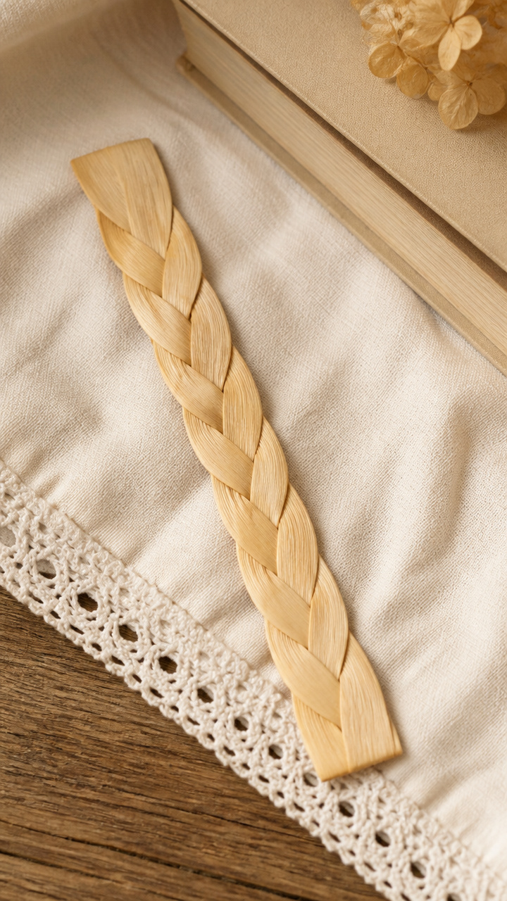 Braided Husk Bookmarks