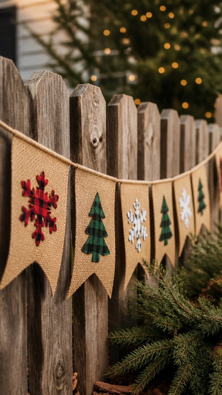 Burlap Flag Bunting