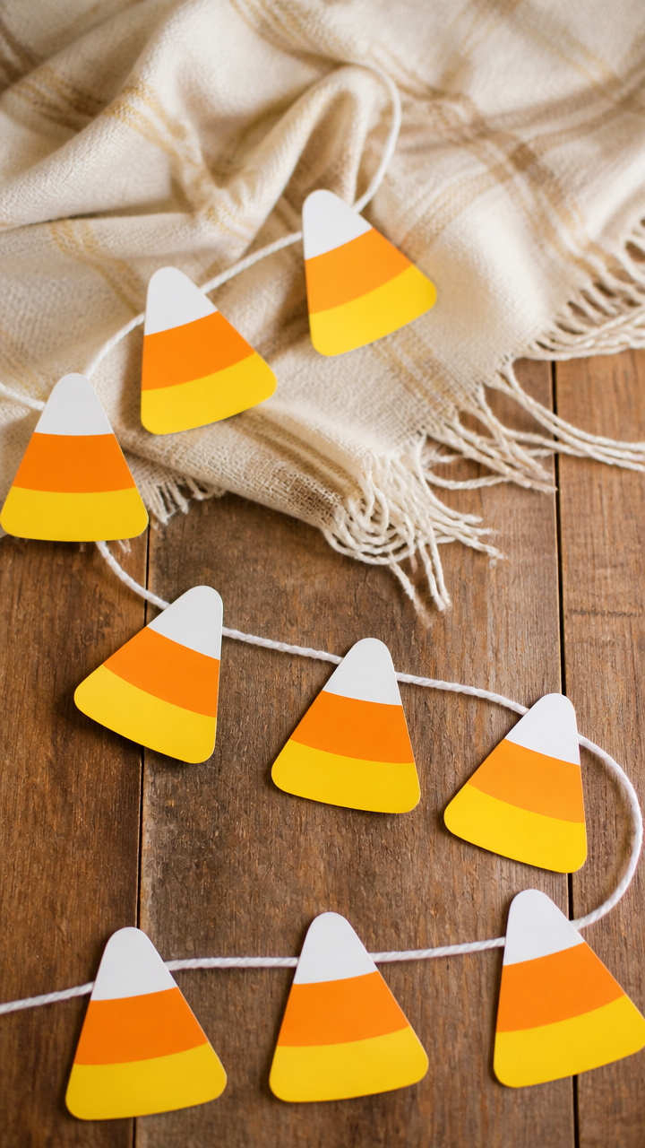 Candy Corn String Lights