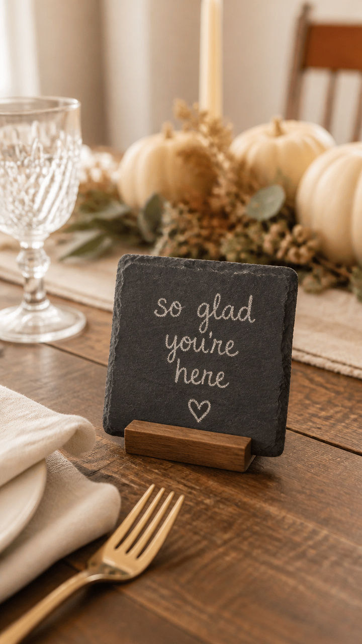 Chalkboard Name Cards