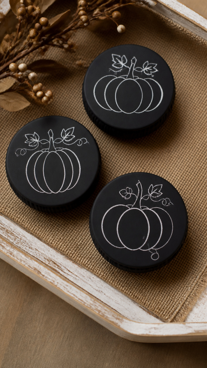 Chalkboard Paint Pumpkins