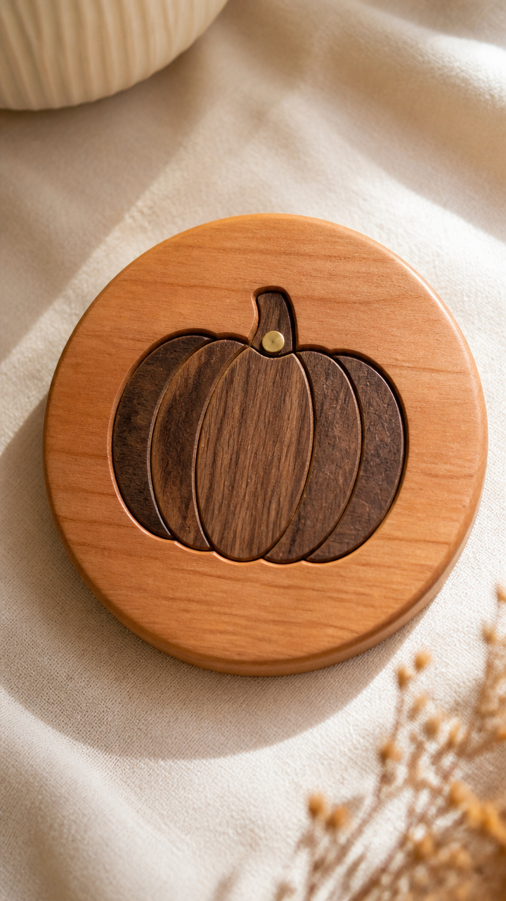 Cherry Wood Inlay Disc