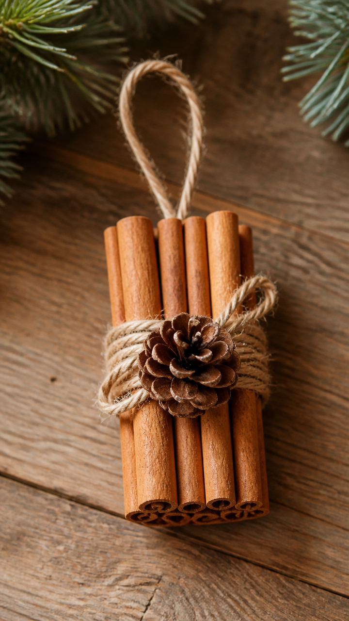 Cinnamon Stick Bundle Ornament