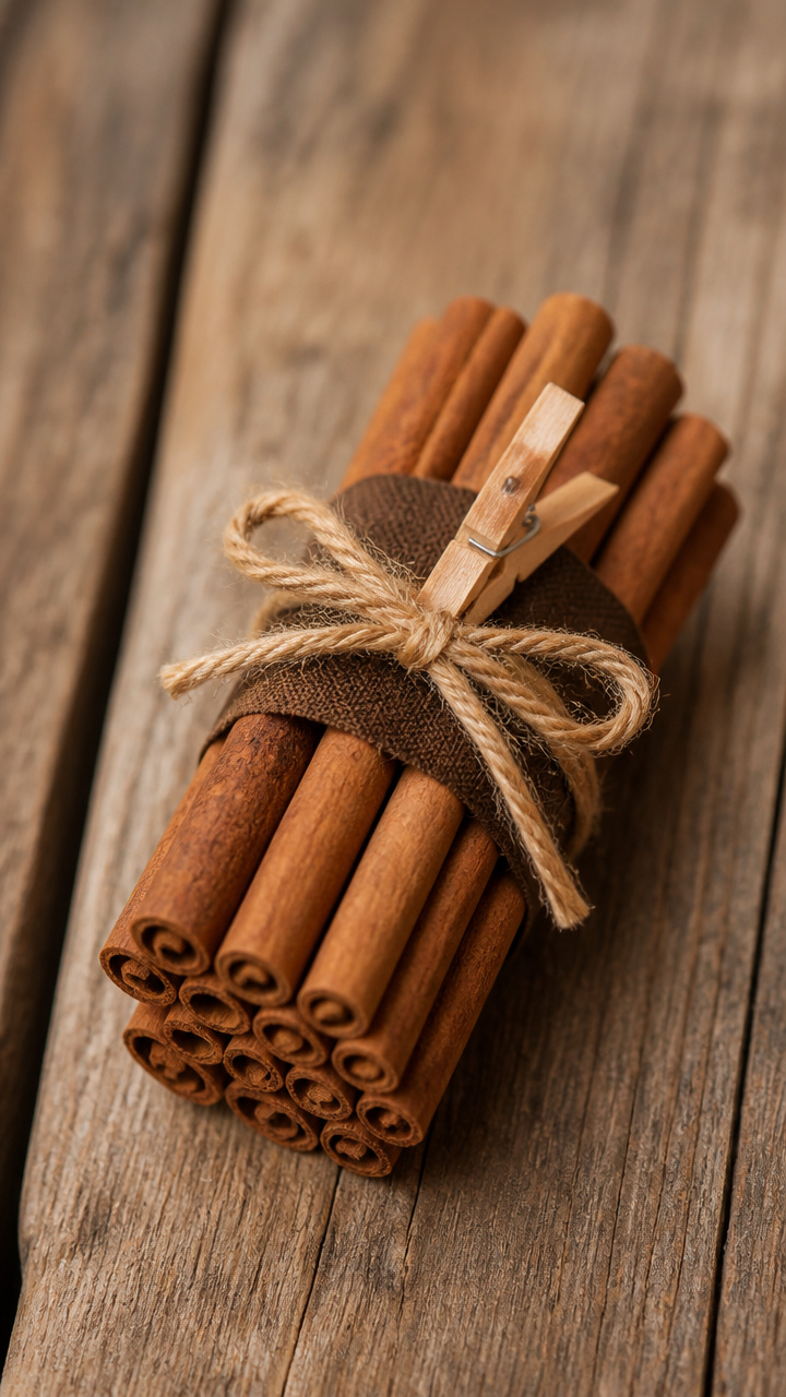 Cinnamon Stick Bundles with Twine