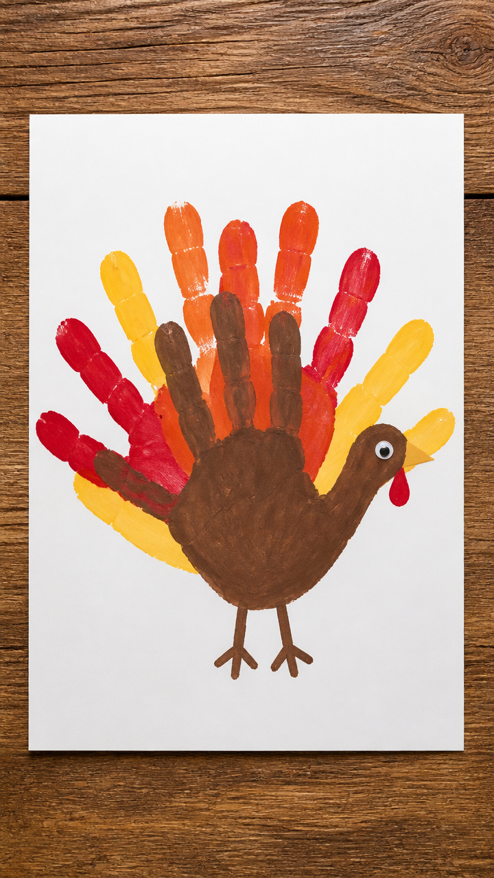 Classic Handprint Turkey