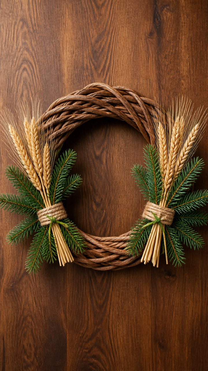 Double-Sided Sassafras Wreath Base