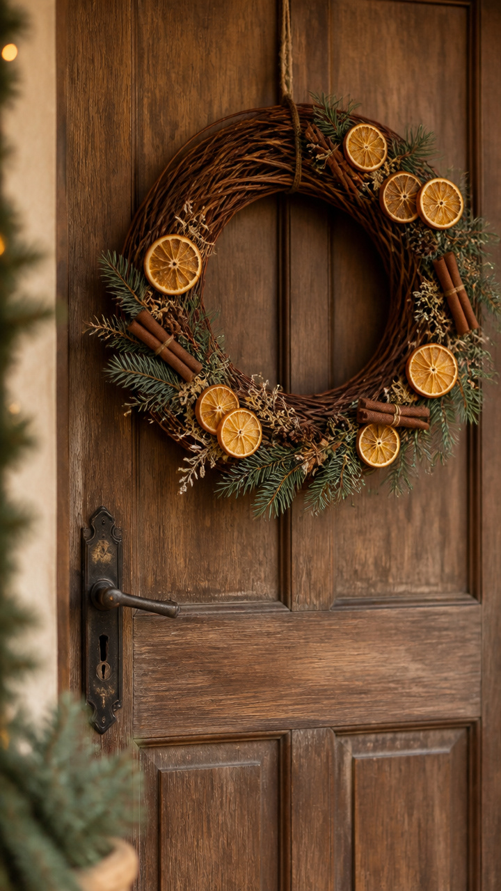 Dress Up Your Front Door with a DIY Wreath