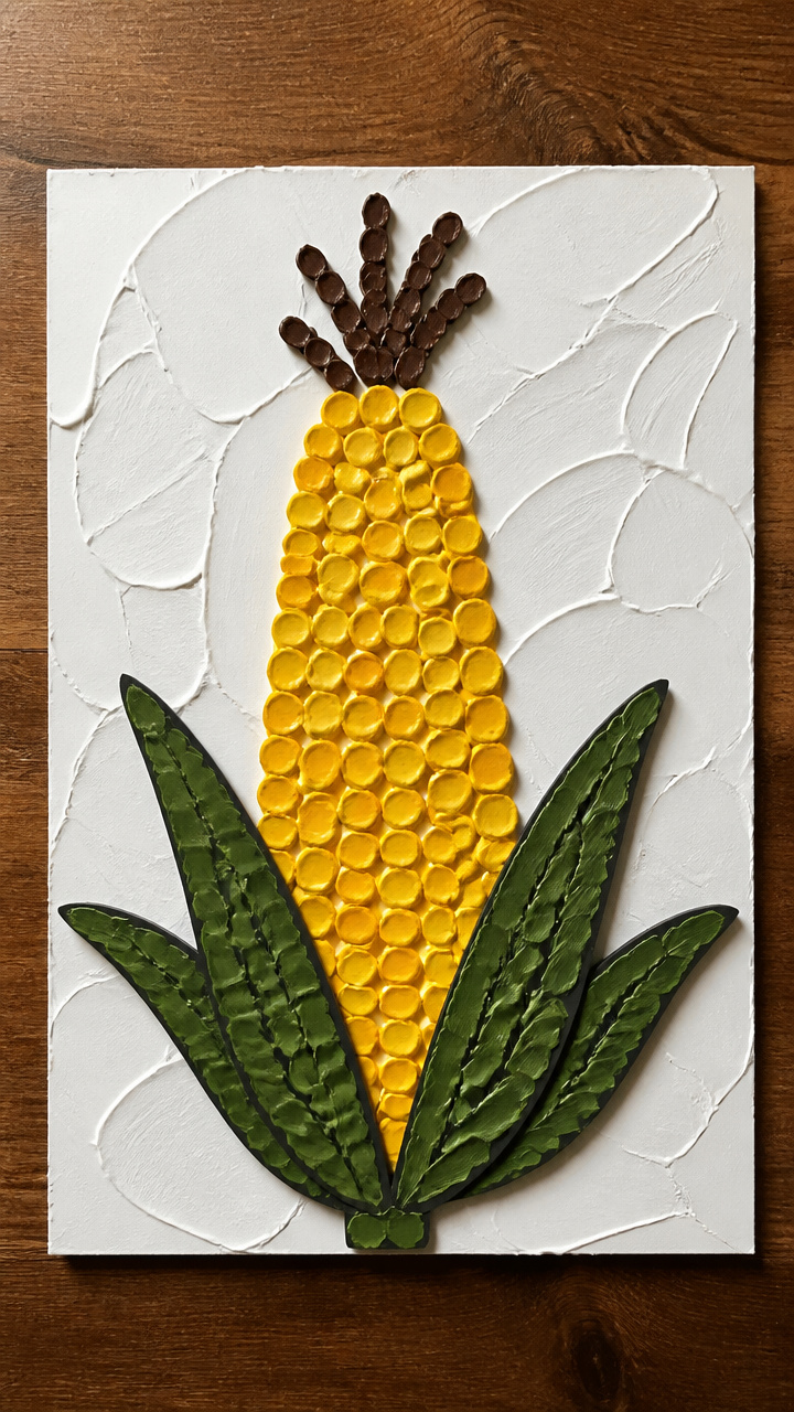 Fingerprint Corn Art