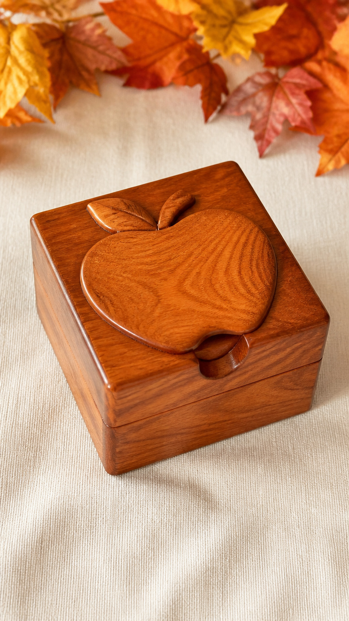Flip-Top Apple & Bell Box