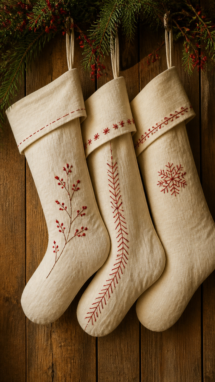Flour Sack Towel Stockings
