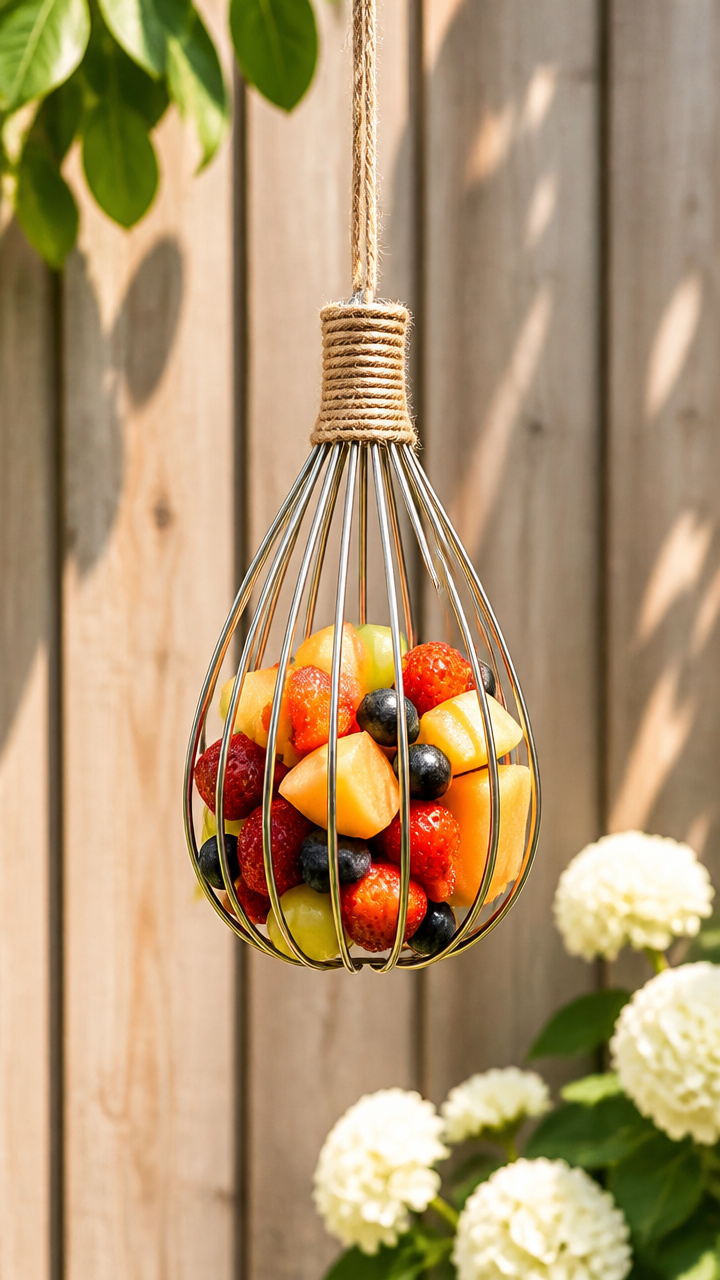 Fresh Fruit Balloon Whisk Feeder