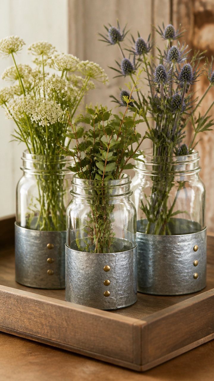 Galvanized Metal Accents