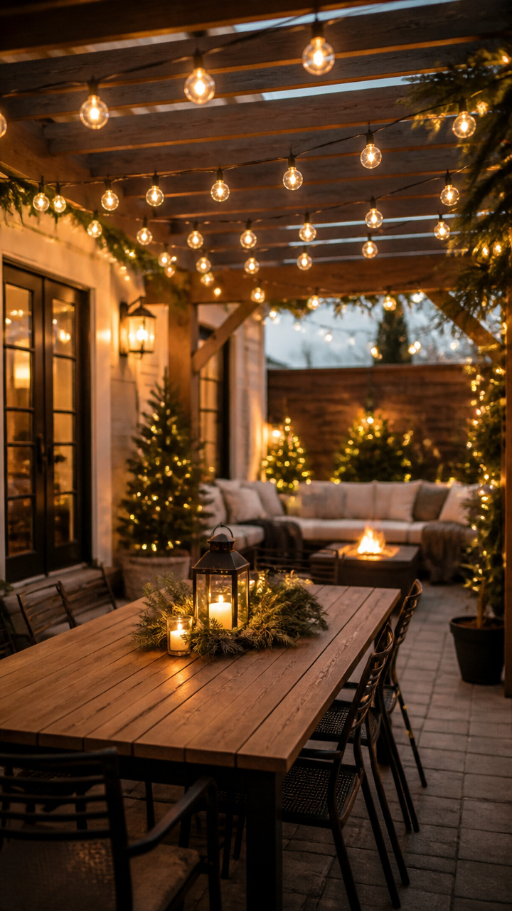 Globe String Lights on Patios