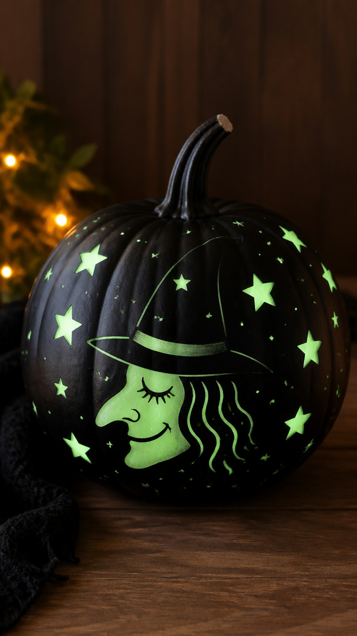 Glow-in-the-Dark Star Witch