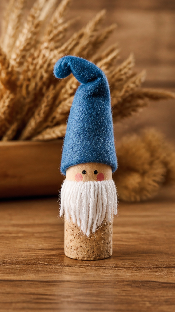 Gnome with Cork Base