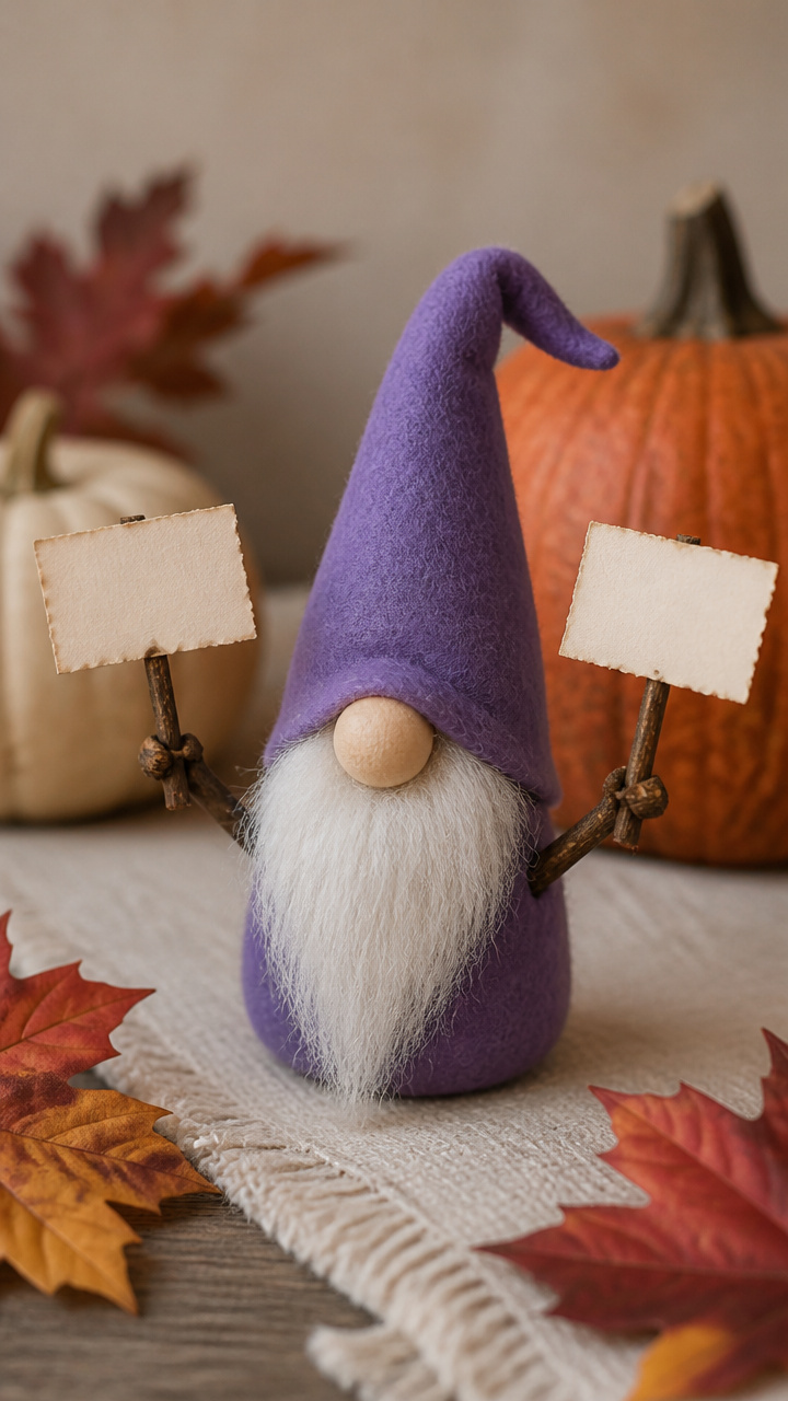 Gnome with Twig Arms