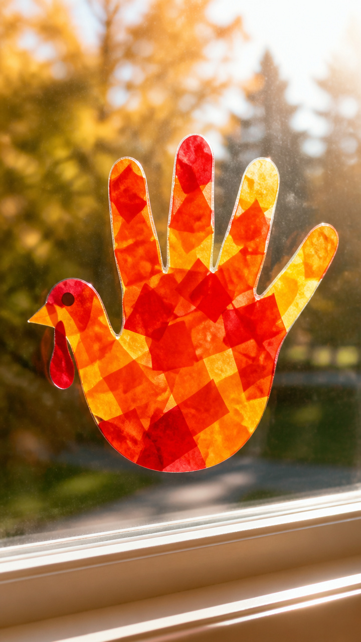 Handprint Window Cling