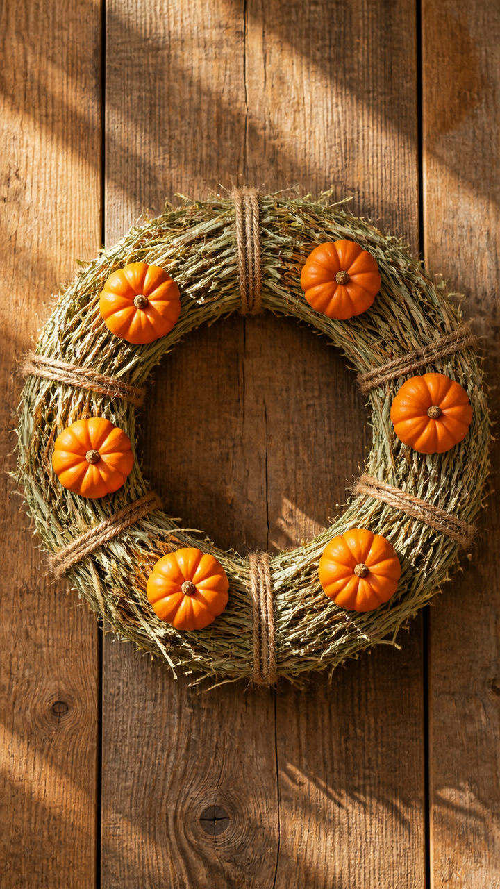 Haystack Base Mini Wreath