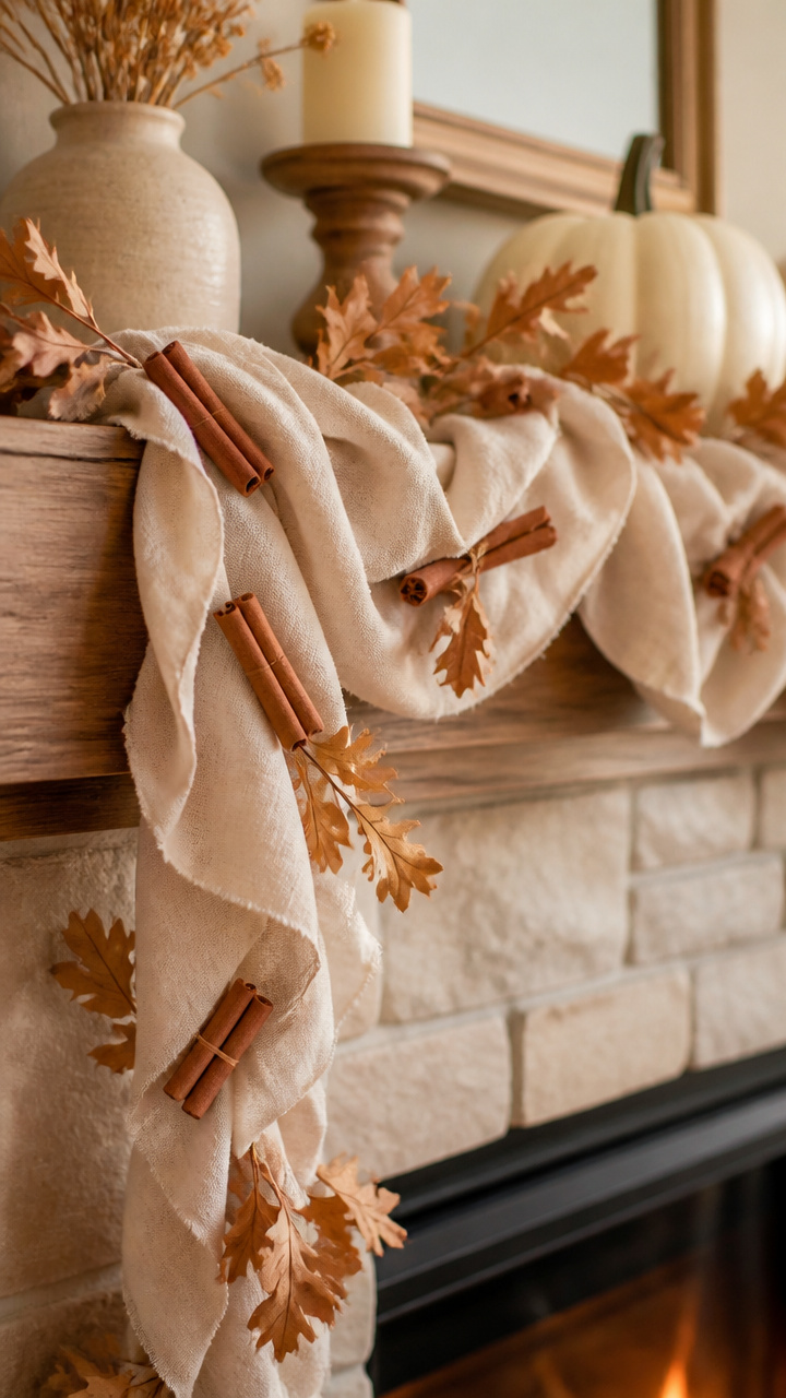 Introduce a Neutral Linen Garland
