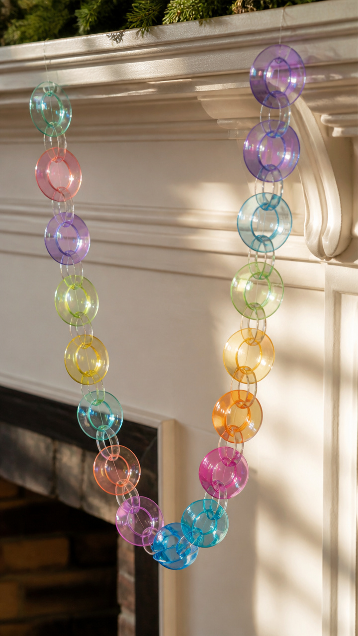 Iridescent Bubble Links
