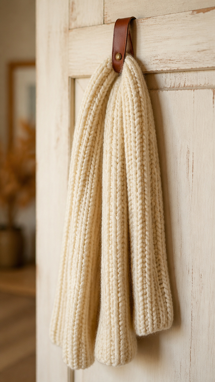 Knitted Scarf Hanger