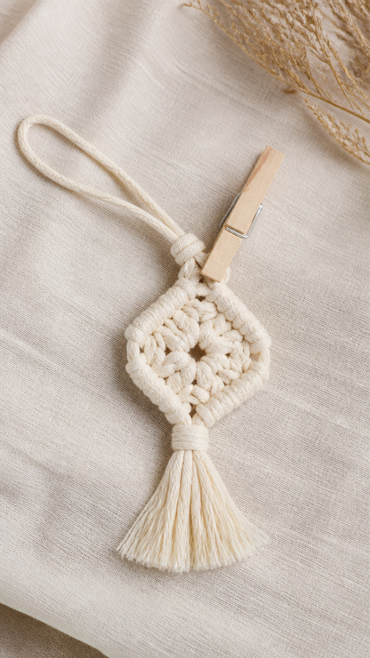 Knotted Gift Tag Holder