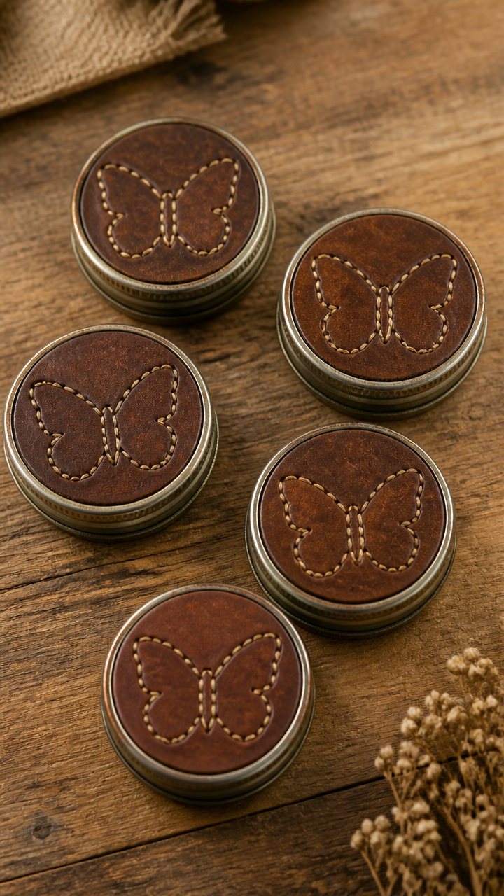 Leather Strip Toppers