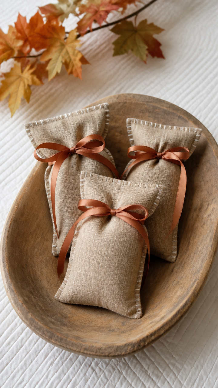 Linen Napkin Sachets
