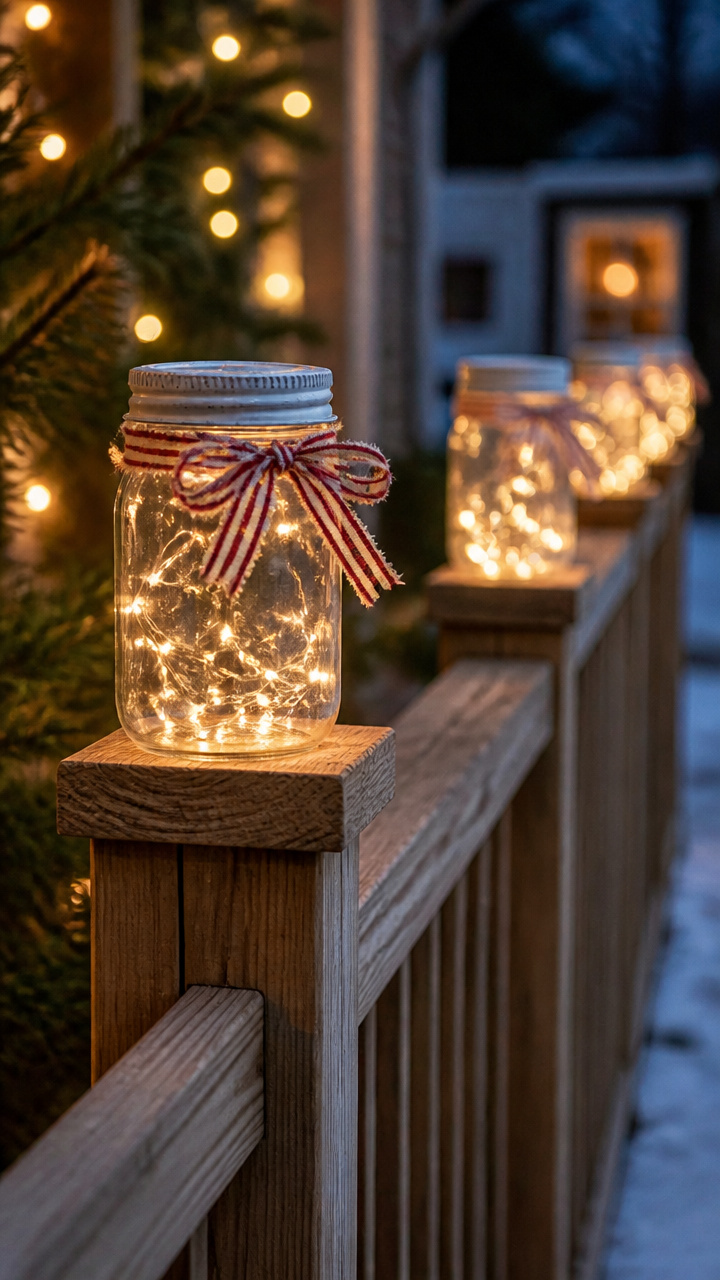 Mason Jar Post Caps