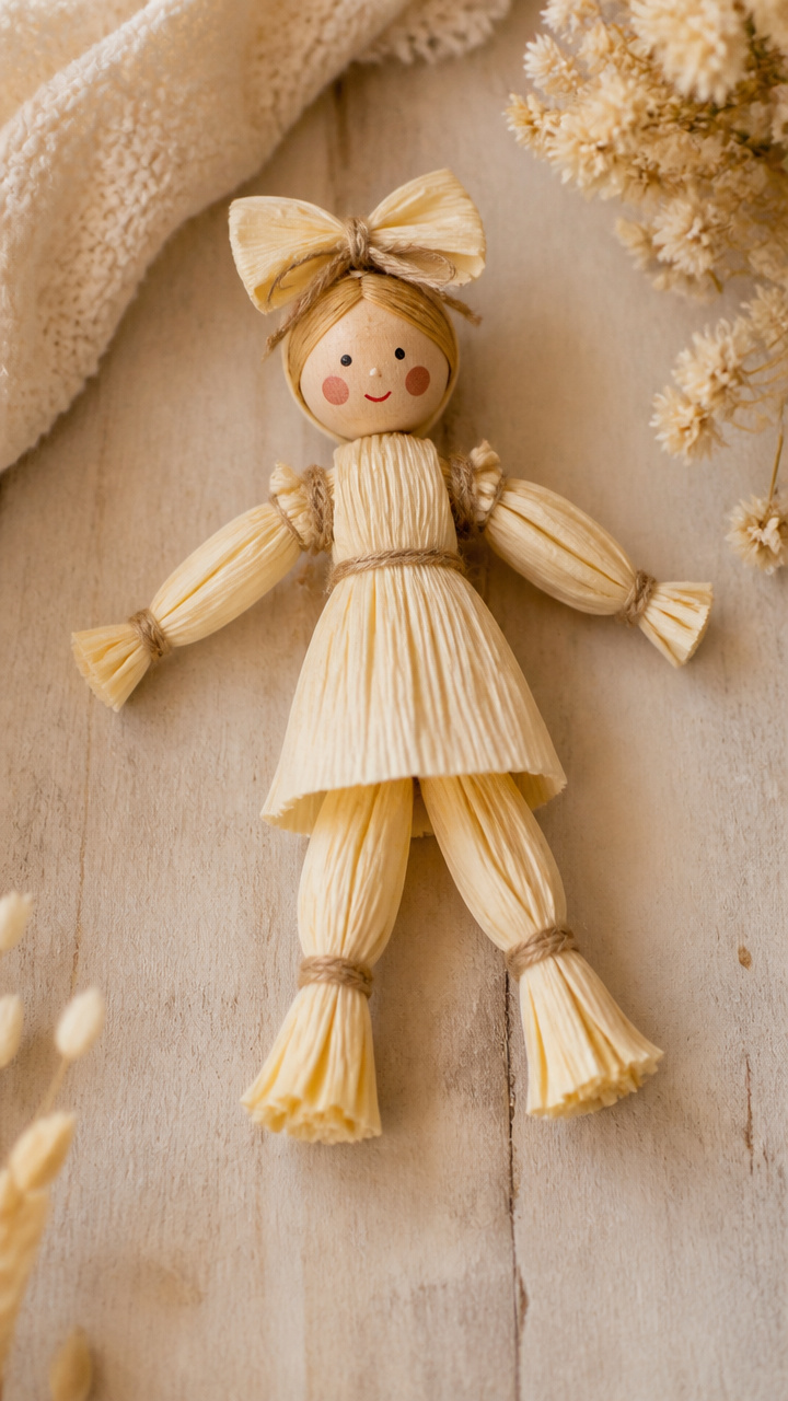 Mini Corn Husk Dolls
