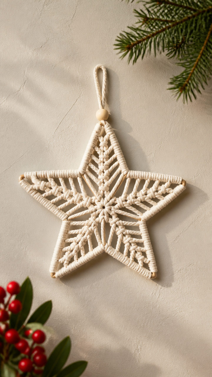 Mini Ladder Wall Star