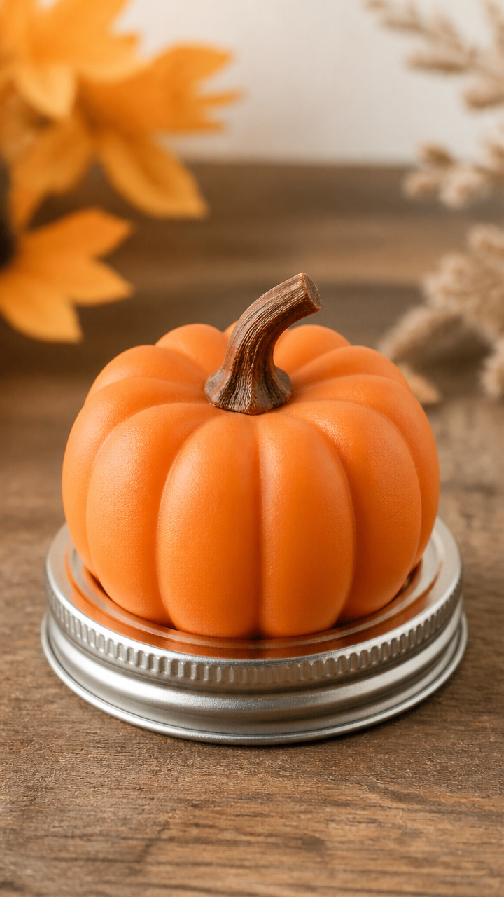 Mini Pumpkin Jar Topper