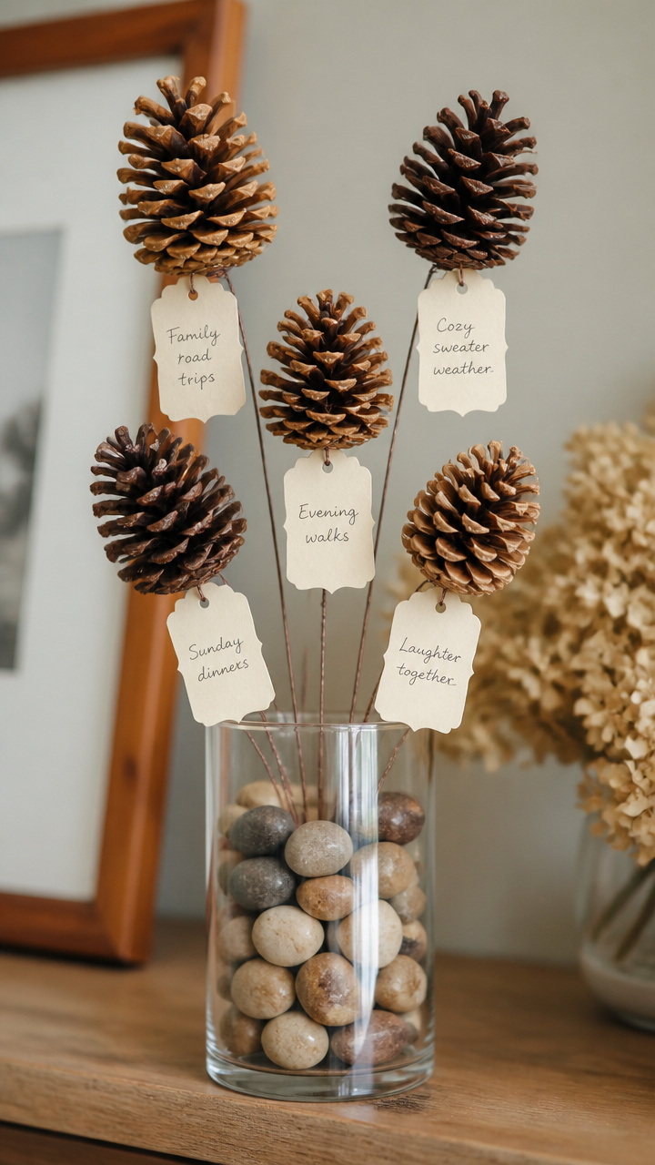 Pine Cone Memory Tree