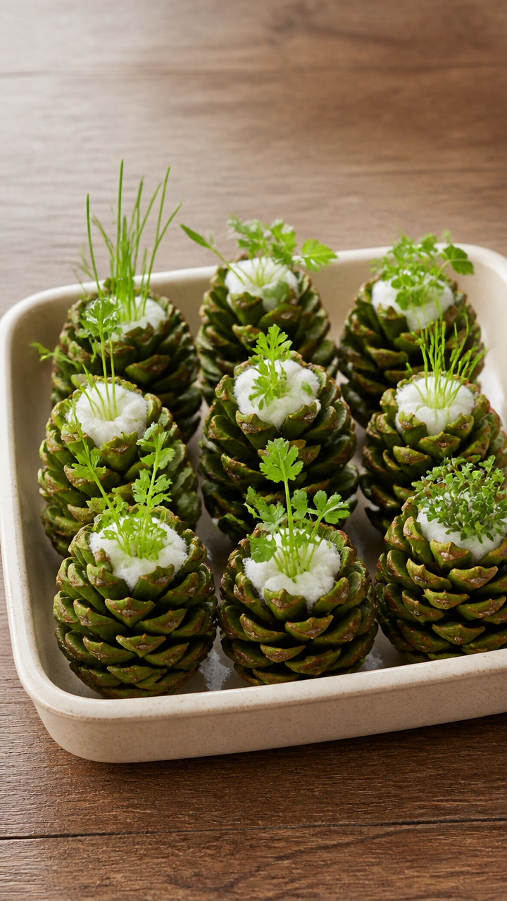 Pine Cone Seed Starter Pots