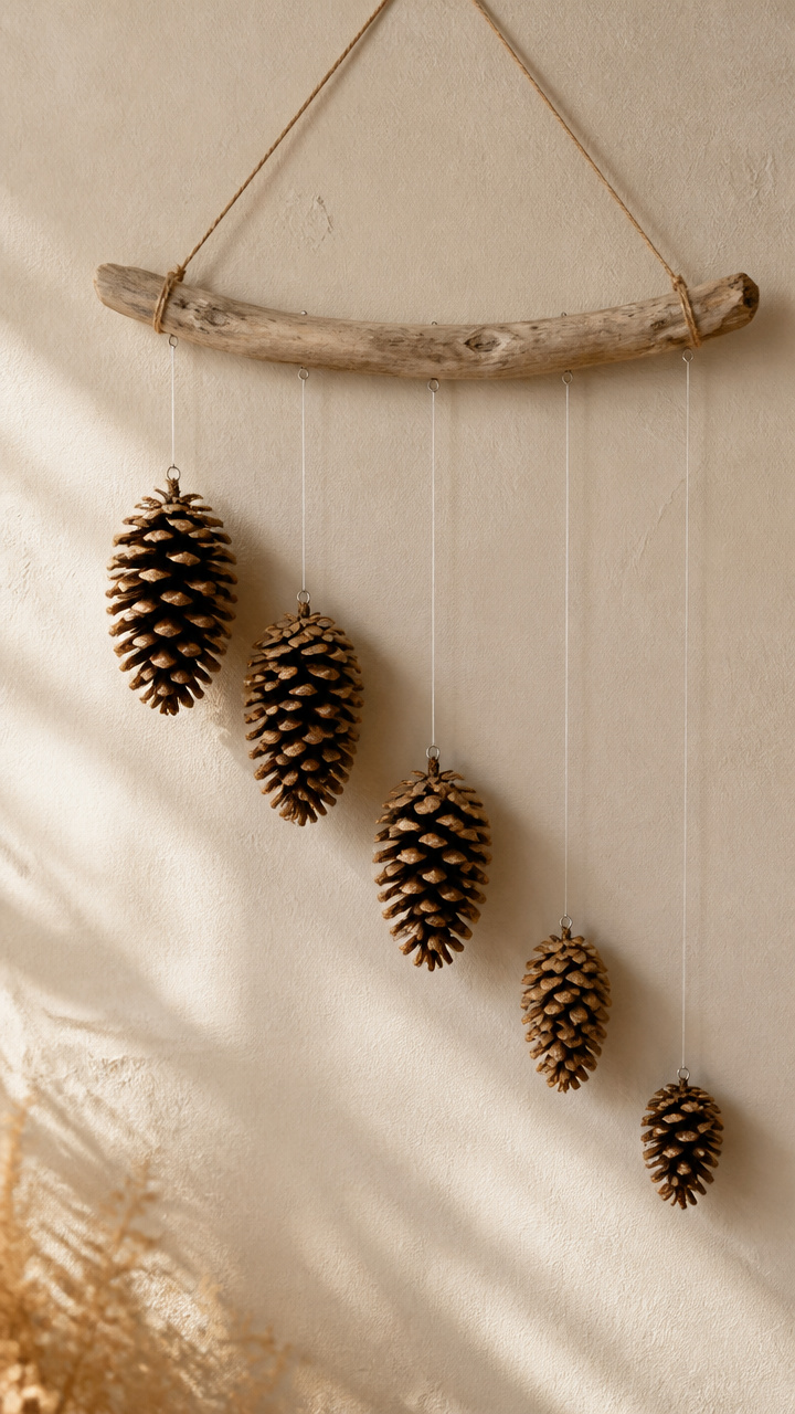 Pine Cone Wind Chime