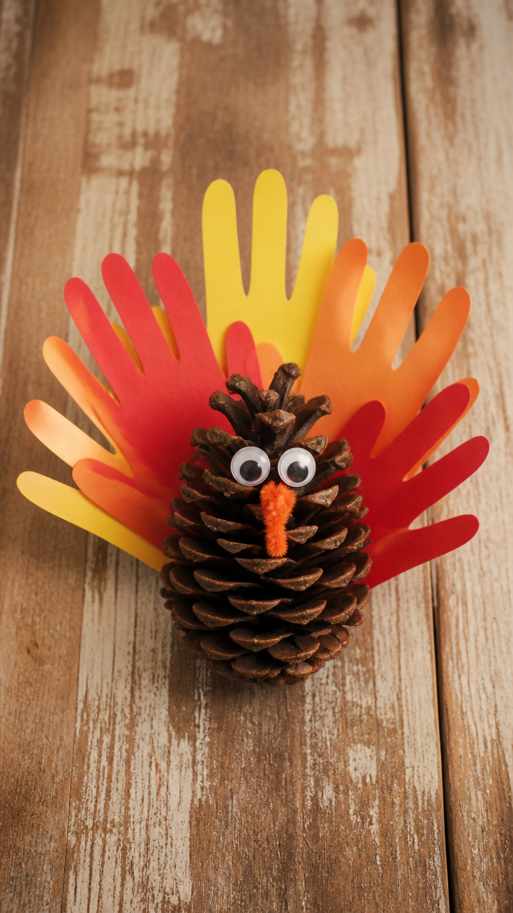 Pinecone Feather Turkey