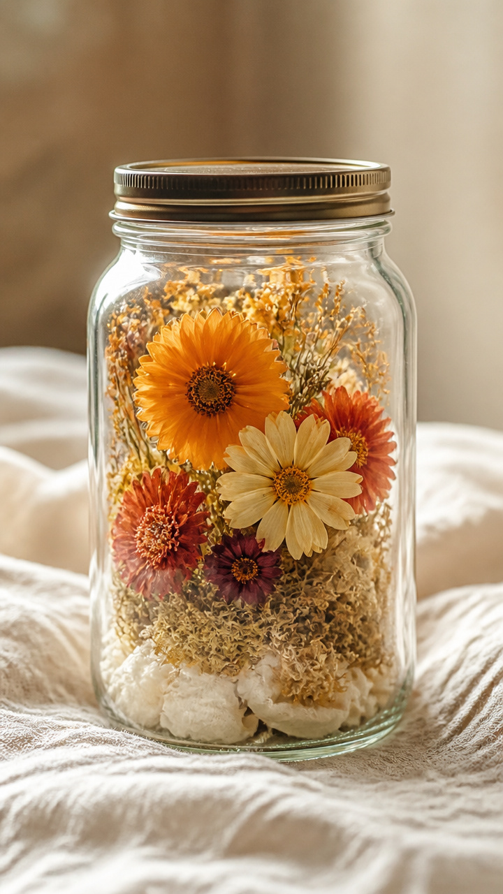 Pressed Flower Terrarium