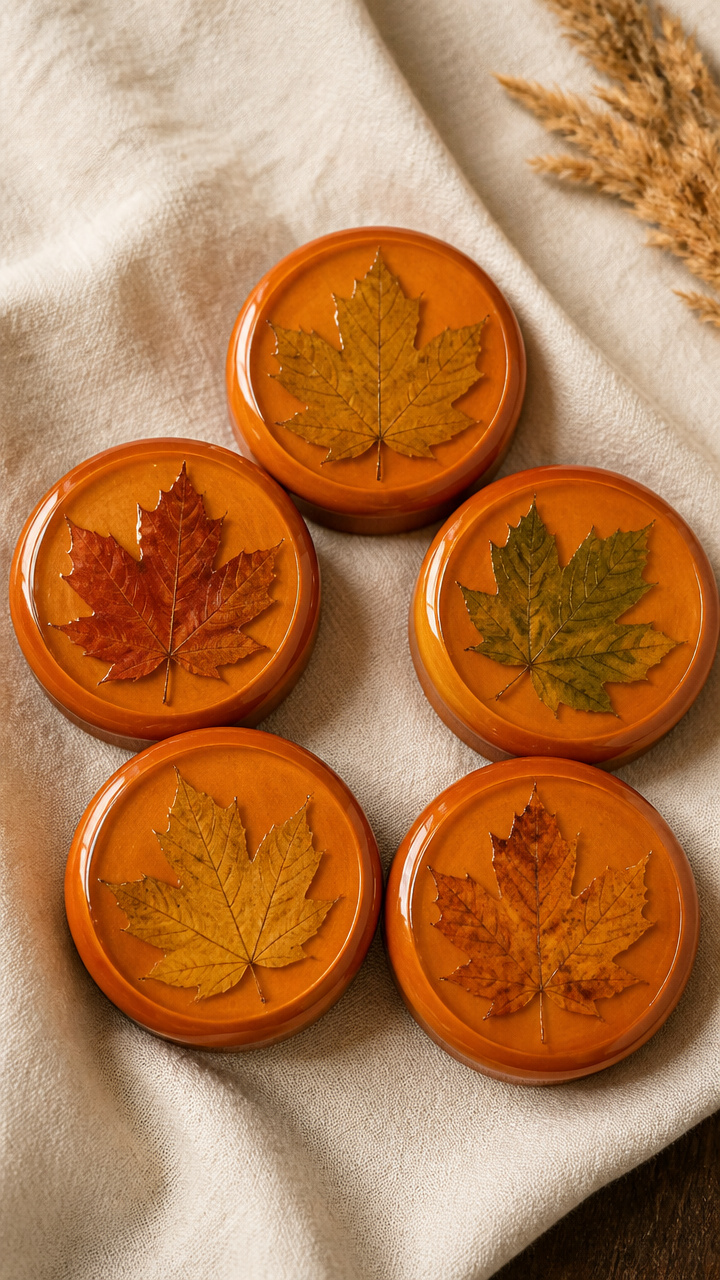 Pressed Leaf Topper