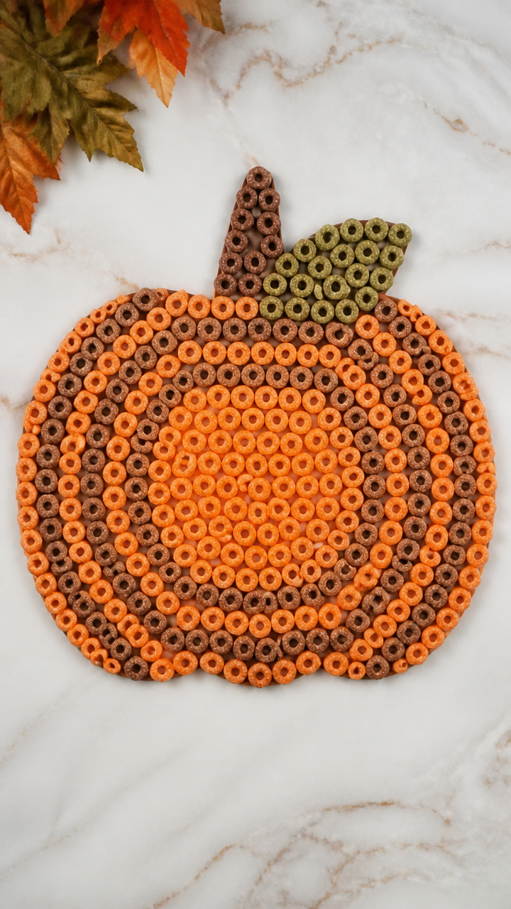 Pumpkin Cereal Ring Art
