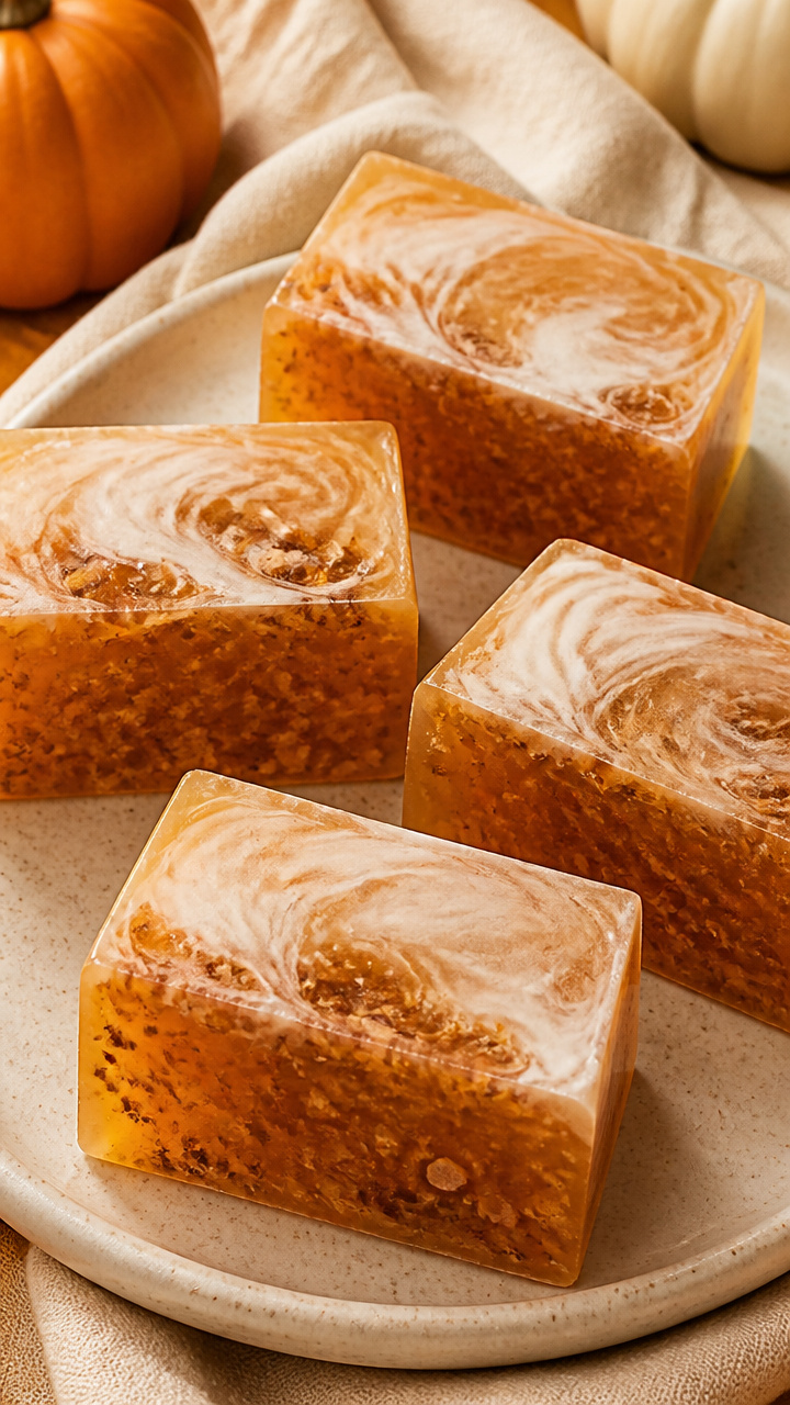 Pumpkin Spice Soap Bars