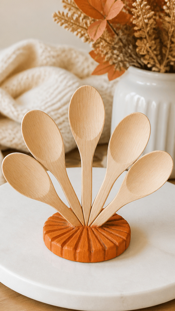Pumpkin Spoon Centerpiece