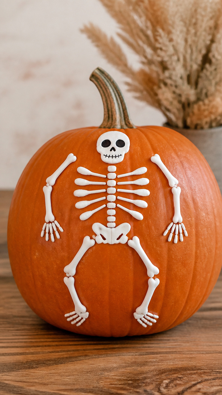 Q-Tip Skeleton Bones