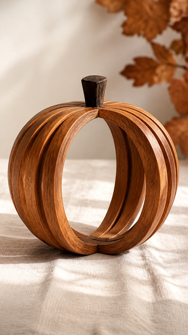 Red Oak Steam Bent Ring