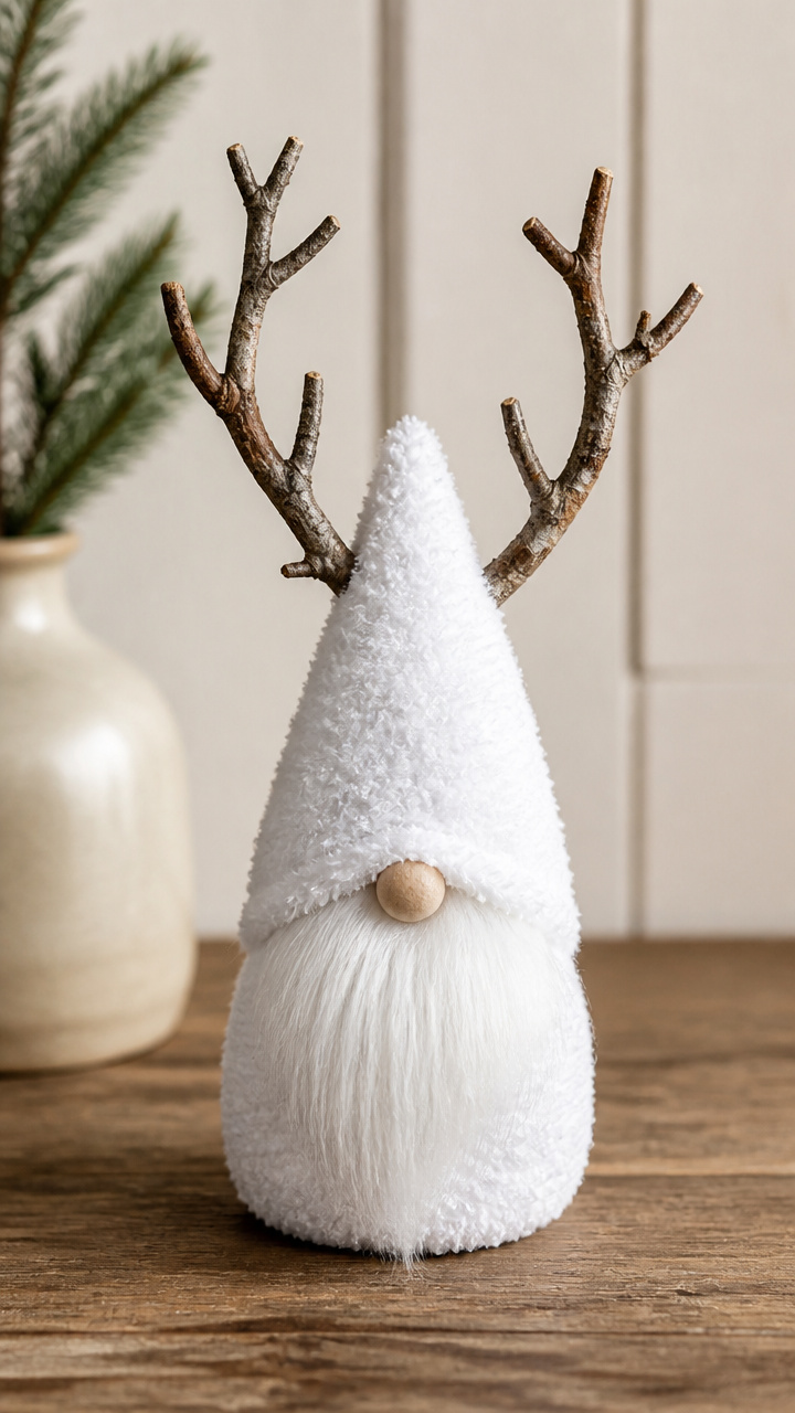 Reindeer Horn Sock Gnome