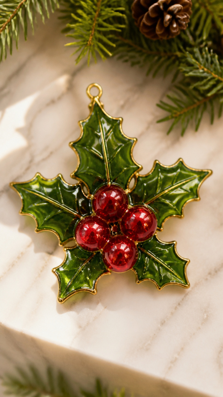Resin Holly Berries