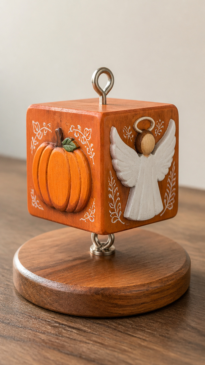 Rotating Pumpkin & Angel Block