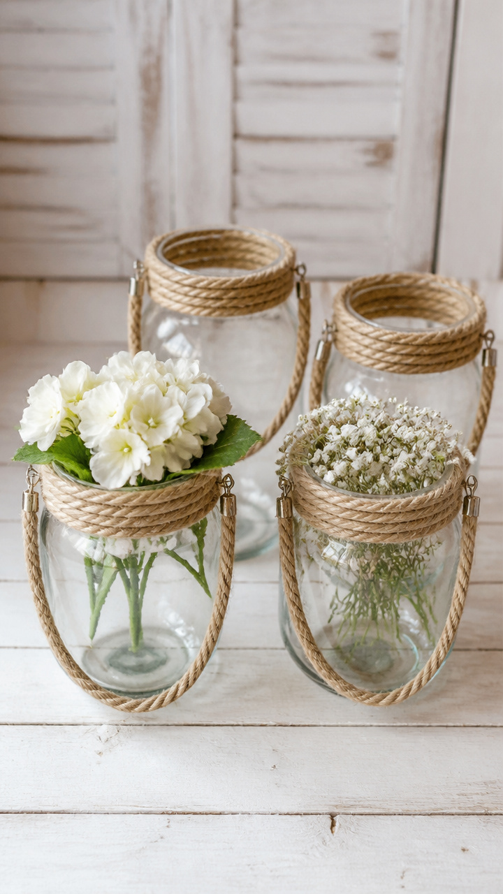 Rustic Rope Handles