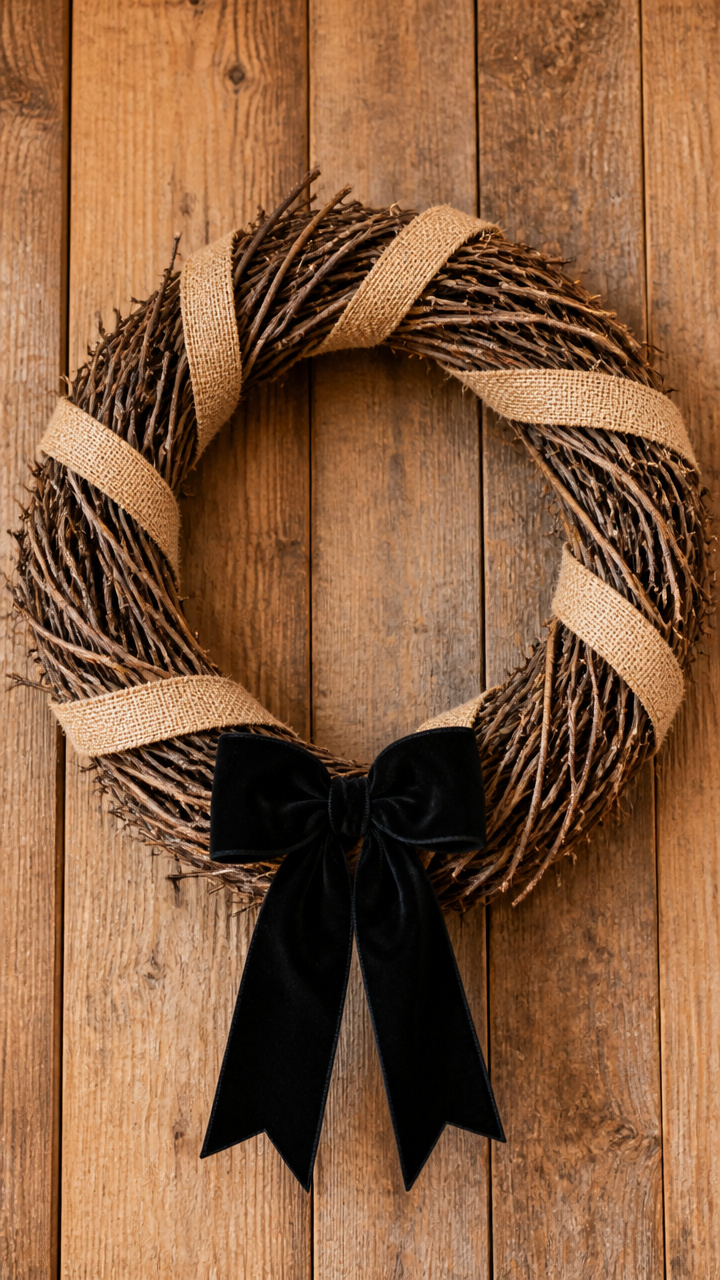 Rustic Twig Wreath
