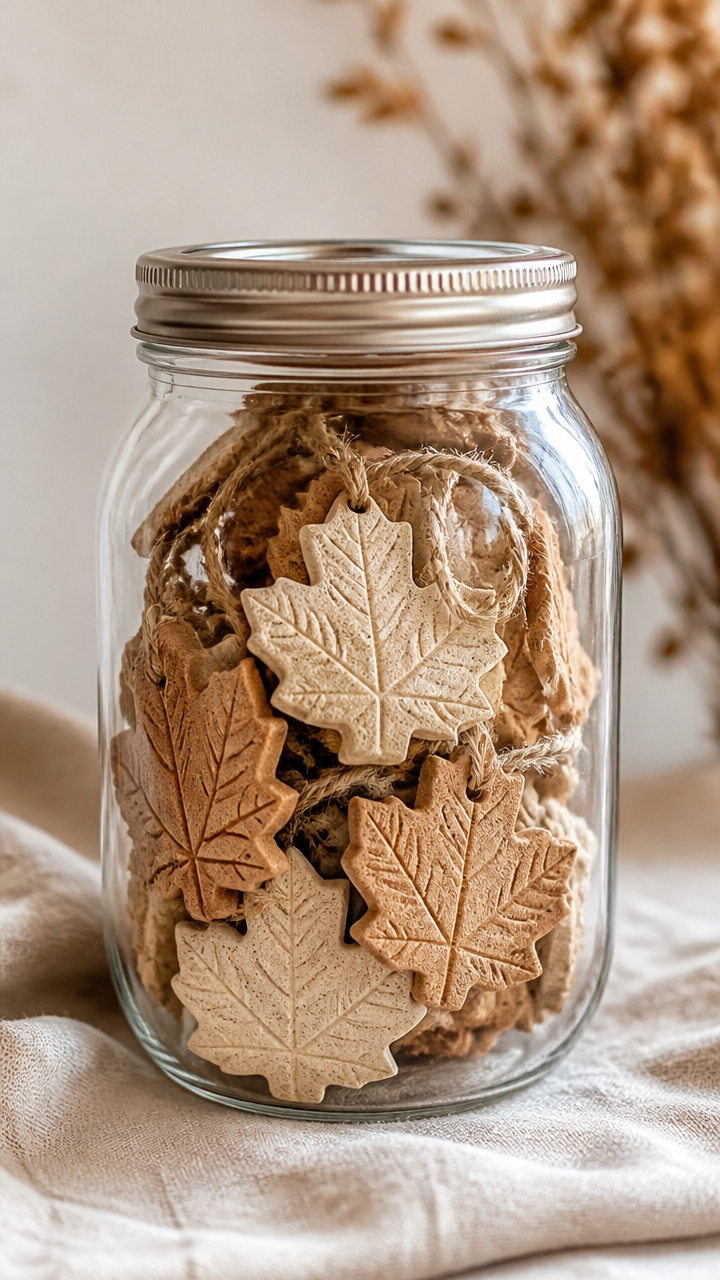 Salt Dough Ornament Jar